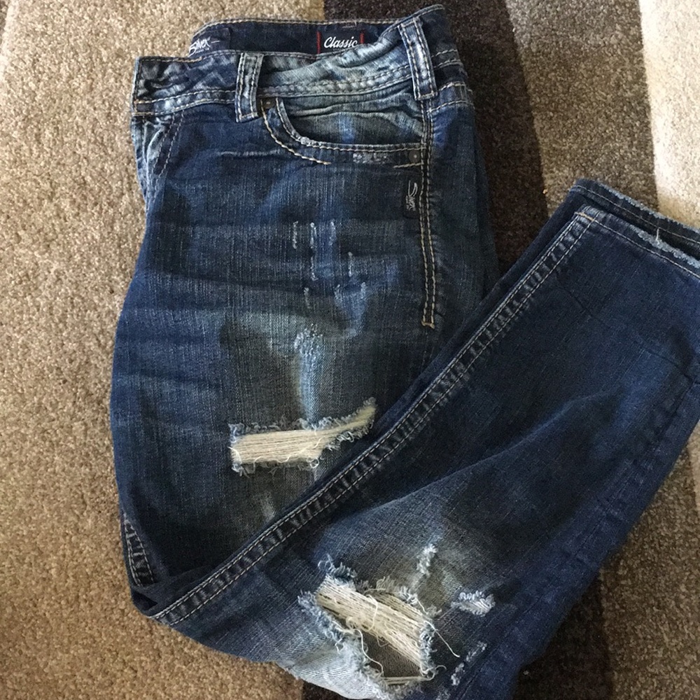 Suki Silver Jeans for women